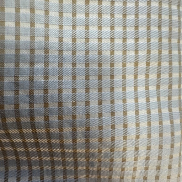 Stenstroms Sweden Classic Blue Gingham Men's Casual Shirt 15.5 Medium - Picture 13 of 13